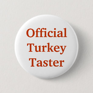 THANKSGIVING 6 CM ROUND BADGE