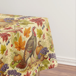 Thanksgiving Abundance Tablecloth