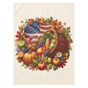 Thanksgiving/American/Turkey/Fall Tablecloth