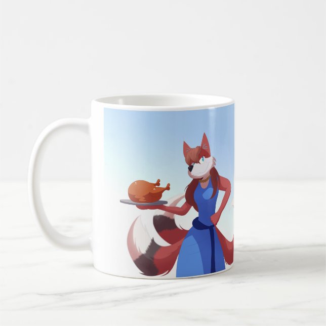 Thanksgiving Anton's Mum Coffee Mug (Left)