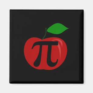 Thanksgiving Apple Pie Lover Funny Pi Day Math Tea Magnet