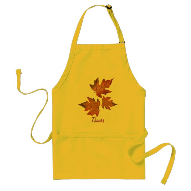 Thanksgiving Apron -yellow (Front)