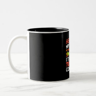 Thanksgiving As God Is My Witness Two-Tone Coffee Mug
