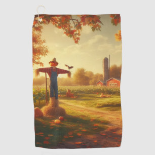 Thanksgiving/Autumn/Fall on the farm Golf Towel