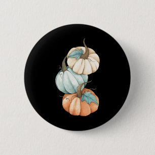Thanksgiving Autumn Fall Season Cute Coloured Past 6 Cm Round Badge