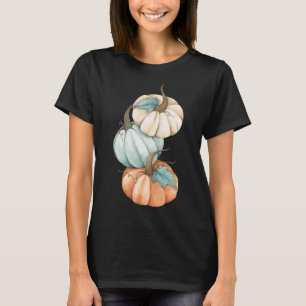 Thanksgiving Autumn Fall Season Cute Coloured Past T-Shirt