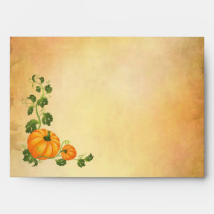 Thanksgiving, autumn harvest, pumpkins A7 Envelopes