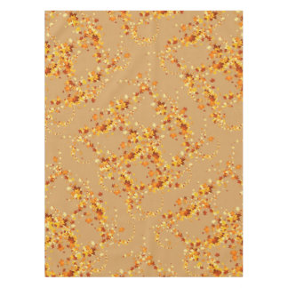 Thanksgiving Autumn Leaves Fancy Swirl Tablecloth