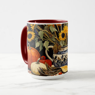 Thanksgiving Autumn Painting Mug