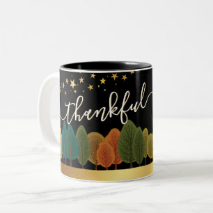 Thanksgiving  Autumn  Two-Tone Coffee Mug
