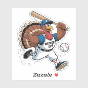 Thanksgiving Baseball Turkey Batter Gobbler