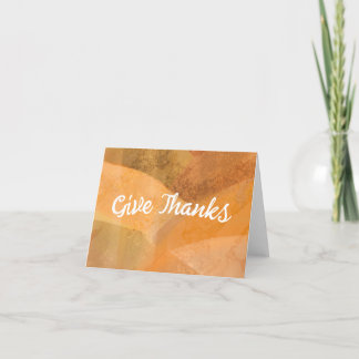 Thanksgiving Blank Inside Holiday Card