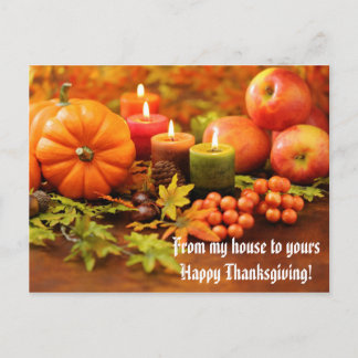 Thanksgiving Blessing Postcards