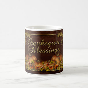 Thanksgiving Blessings Mug - Thanksgiving