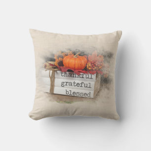 Thanksgiving Books Cushion