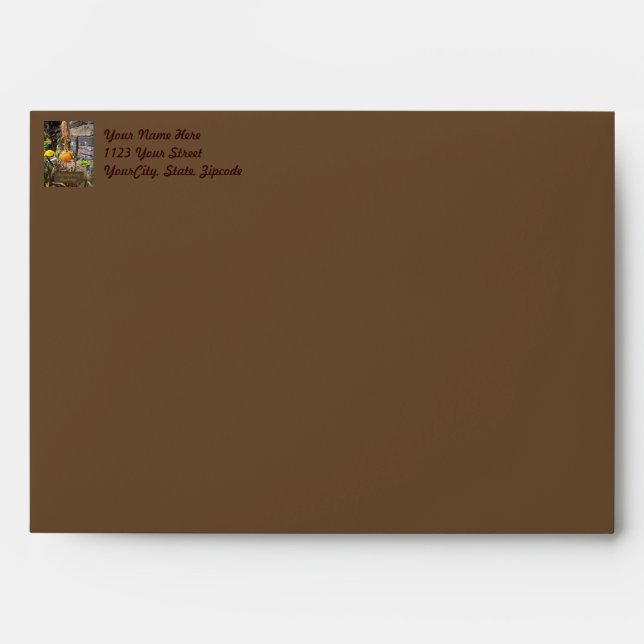 Thanksgiving Bounty Envelope (Front)