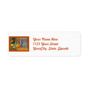 Thanksgiving Bounty Return Address Label
