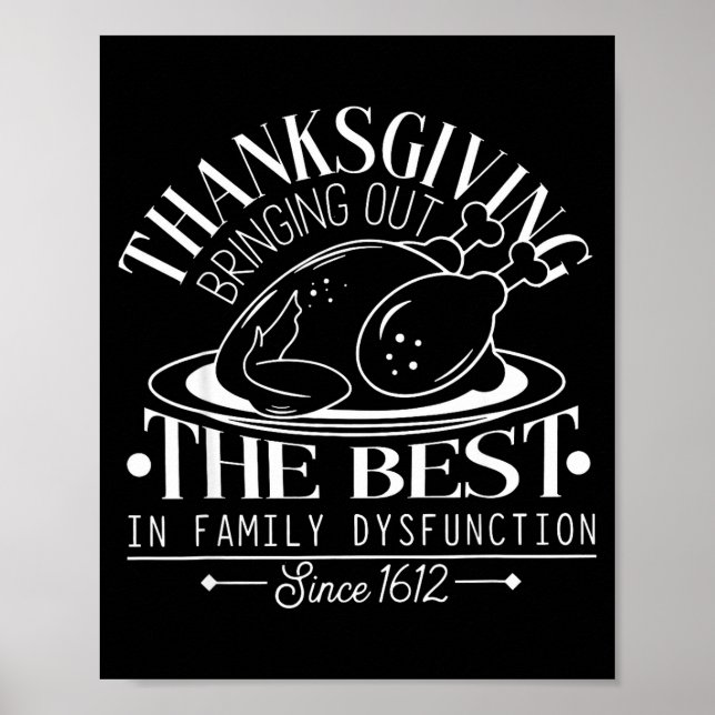 Thanksgiving Bringing Out The In Family Dysfunctio Poster (Front)