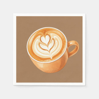 Thanksgiving Cappuccino  Napkin