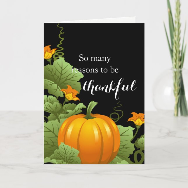 Thanksgiving Card (Front)