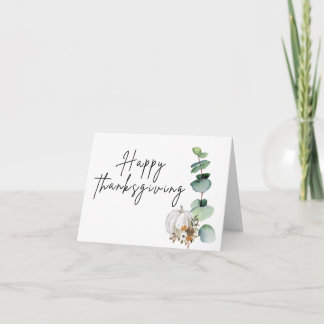 Thanksgiving  card