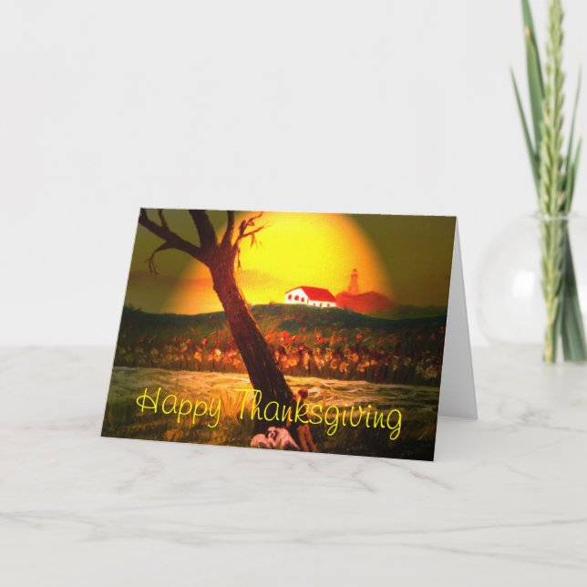 Thanksgiving Card (Front)