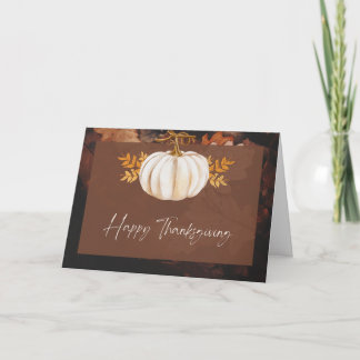 Thanksgiving card