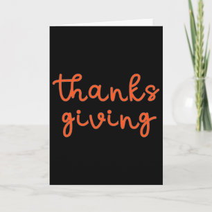 Thanksgiving card