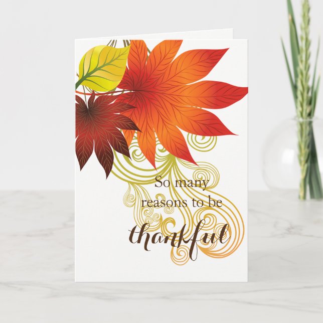 Thanksgiving Card (Front)