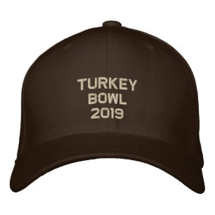 Thanksgiving Change to Current Year Embroidered Hat