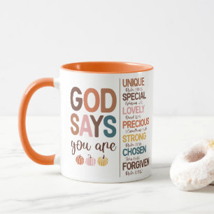 Thanksgiving Christian Quote  Mug