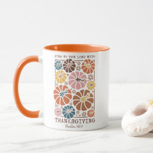 Thanksgiving Christian Quote  Mug