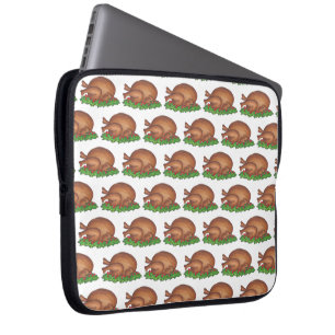 Thanksgiving Christmas Holiday Turkey Day Dinner Laptop Sleeve