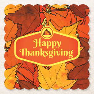 Thanksgiving Coasters