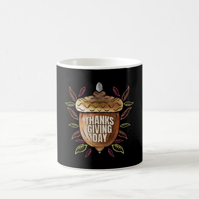 thanksgiving coffee mug (Center)