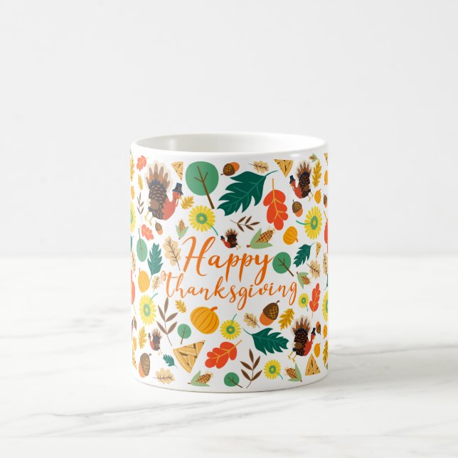 Thanksgiving Coffee Mug (Center)
