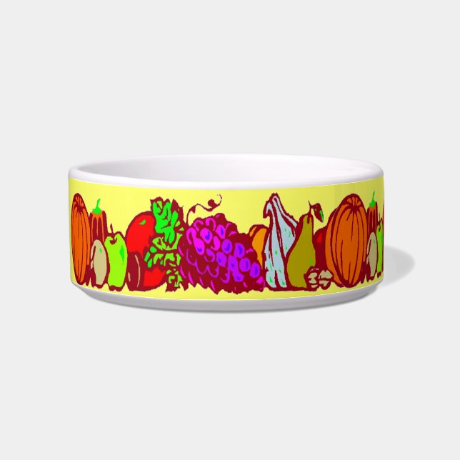 Thanksgiving Collage - Bowl (Left)