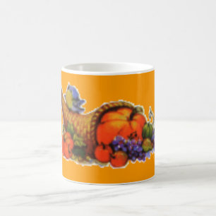 Thanksgiving Cornucopia Coffee Mug