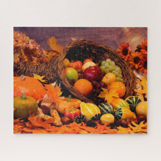Thanksgiving Cornucopia Jigsaw Puzzle