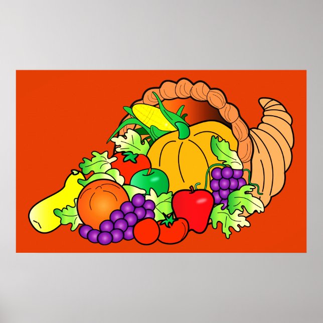 Thanksgiving Cornucopia! Poster (Front)