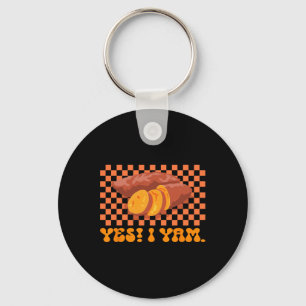 Thanksgiving Couple Matching She Is My Sweet Potat Key Ring