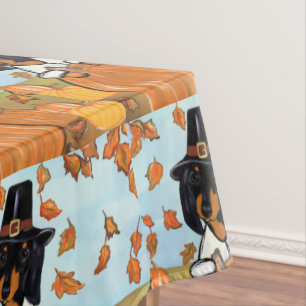 Thanksgiving Dachshund Tablecloth