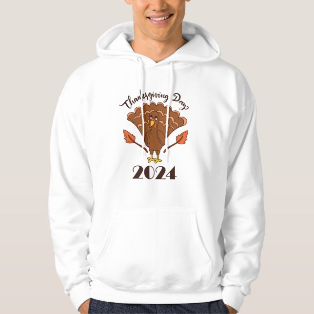 thanksgiving day 2024 hoodie (Front)