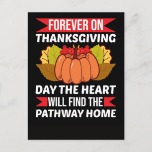 Thanksgiving Day: A Season of Gratitude and Gather Holiday Postcard