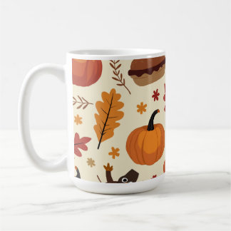 Thanksgiving day and autumn style Coffee Mug