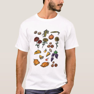 Thanksgiving day autumn attributes Classic T-Shirt