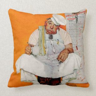 Thanksgiving Day Blues Cushion