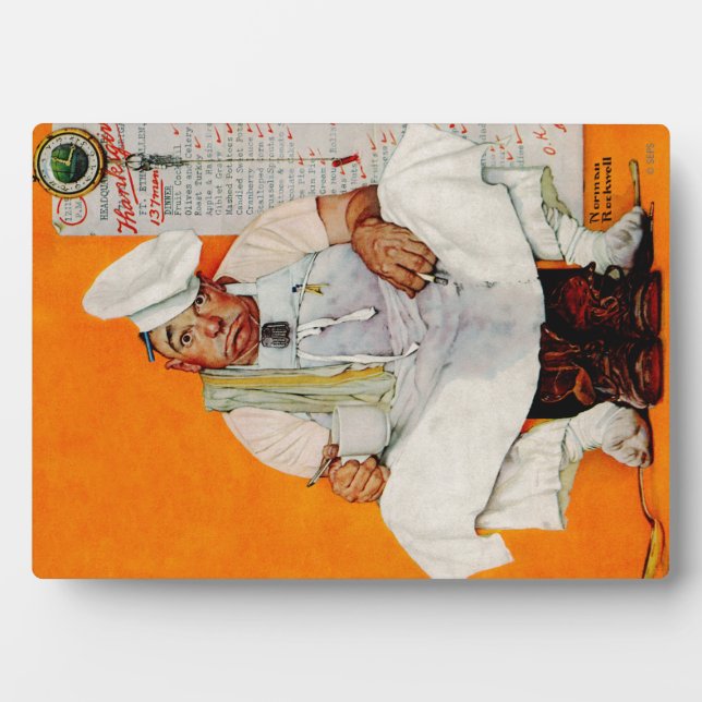 Thanksgiving Day Blues Plaque (Front)