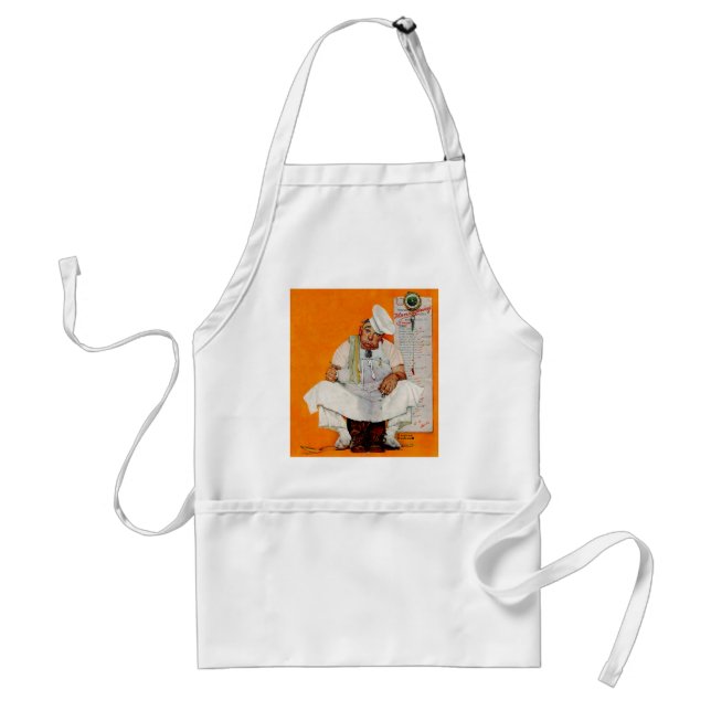 Thanksgiving Day Blues Standard Apron (Front)