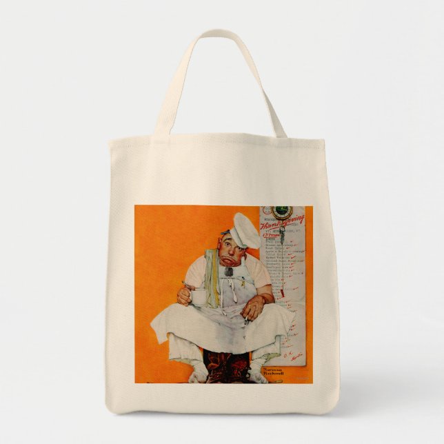 Thanksgiving Day Blues Tote Bag (Front)